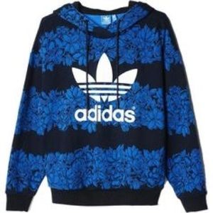 ADIDAS blue hoodie